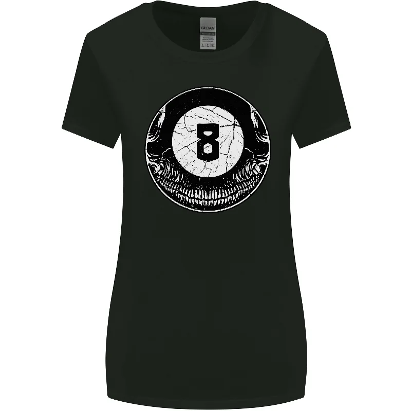 8-Ball Skull Pool Player 9-Ball Womens Wider Cut T-Shirt Lace Blend Ribbed Blend Corduroy Blend 8-Ball Skull Pool Player 9-Ball Womens Wider Cut T-Shirt Lace Blend Ribbed Blend Corduroy Blend