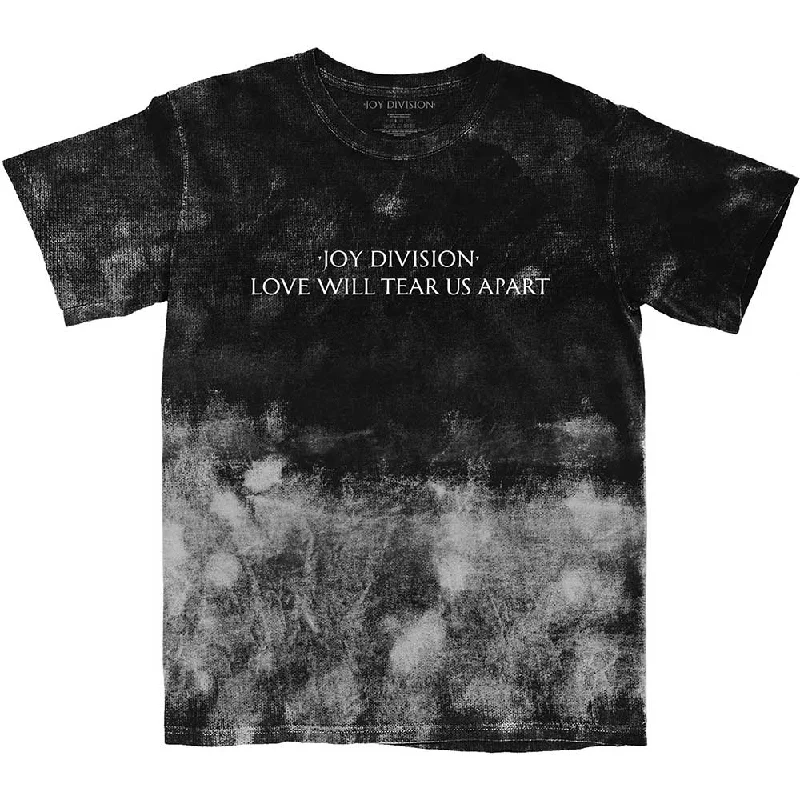 Joy Division | Official Band T-Shirt | Tear Us Apart (Dip-Dye) Machine Wash Dry Clean Hand Wash Joy Division | Official Band T-Shirt | Tear Us Apart (Dip-Dye) Machine Wash Dry Clean Hand Wash