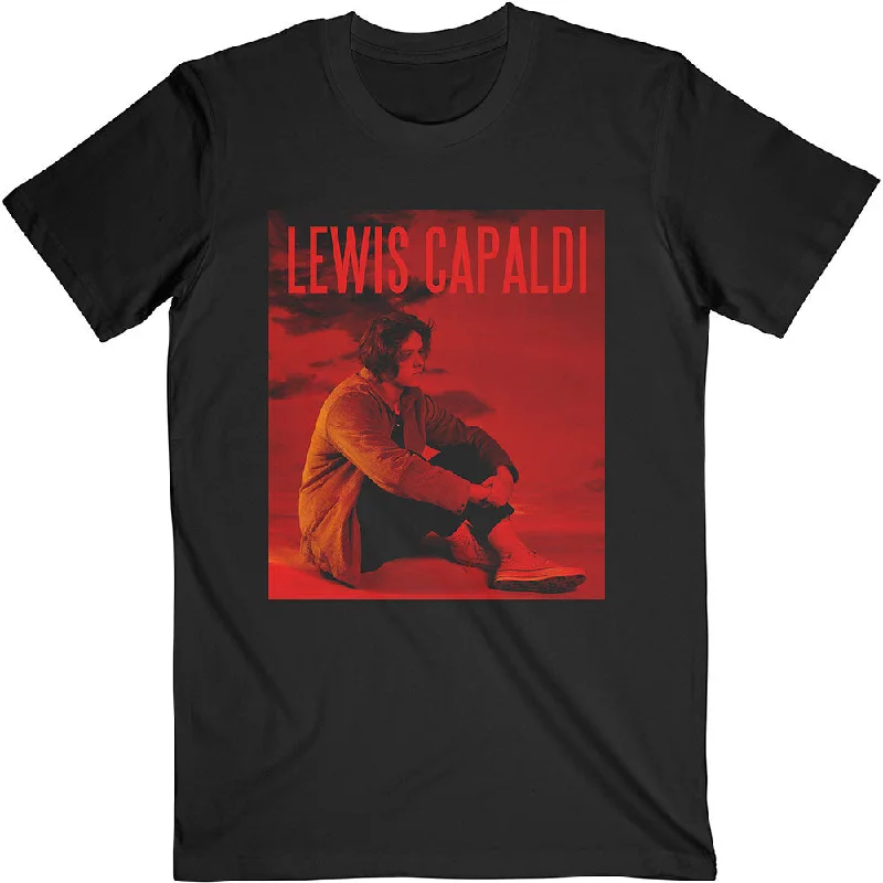 Lewis Capaldi | Official Band T-Shirt | Divinely Uninspired Fleece Fabric Down Fabric Feather Fabric Lewis Capaldi | Official Band T-Shirt | Divinely Uninspired Fleece Fabric Down Fabric Feather Fabric