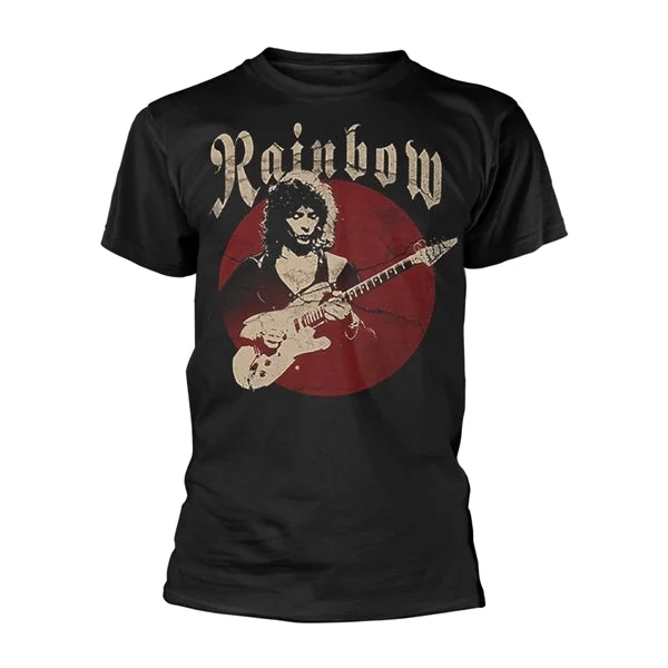 Rainbow | Official Band T-Shirt | Blackmore's Night Rainbow Basic T-Shirt Crew Neck Short Sleeve
