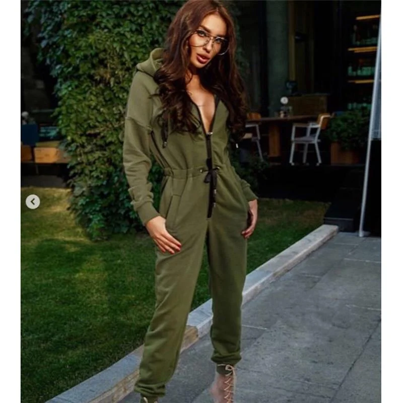 Casual Cotton Hoodies Long Sleeve High Waist Romper In 4 Colors Hoodie with Velcro Closure Adjustable Secure Casual Cotton Hoodies Long Sleeve High Waist Romper In 4 Colors Hoodie with Velcro Closure Adjustable Secure