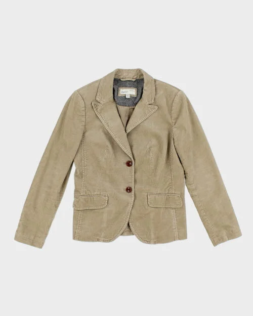 Y2k 00s Esprit Corduroy Jacket - M Zippered Jacket Buttoned Jacket Snapped Jacket
